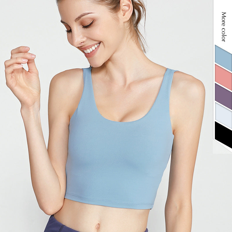 Vest fitness bra strap