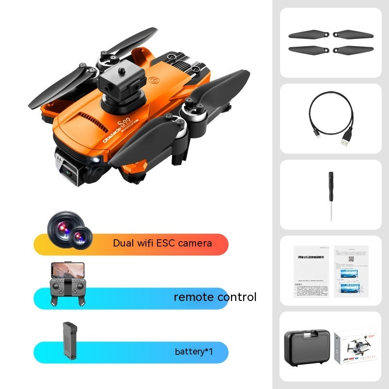 Remote Control Folding UAV Four-side Obstacle Avoidance 8K HD Areal Photography