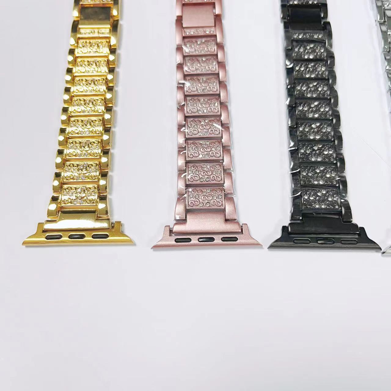 20mm Full Diamond Metal Diamond Strap