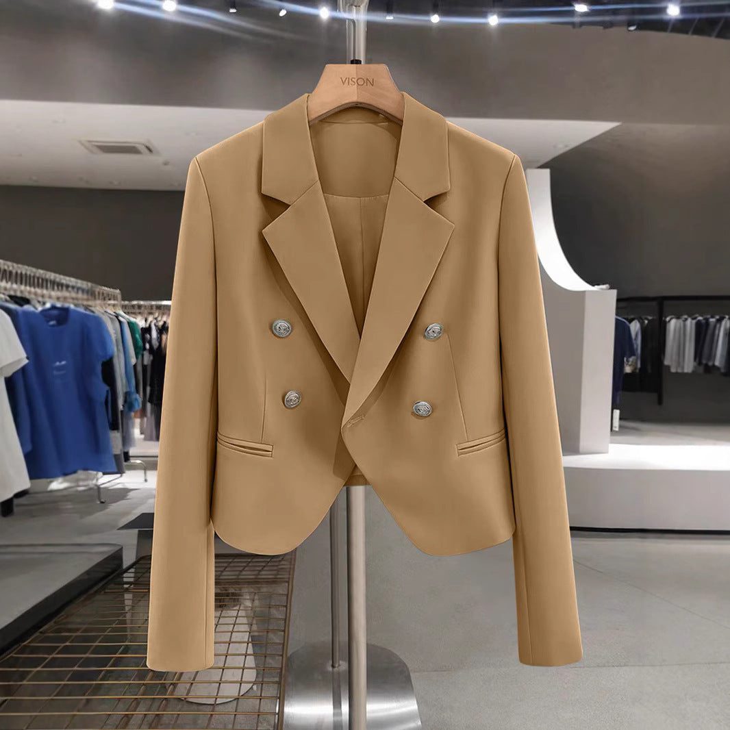 French Style Short Suit Coat Female Young